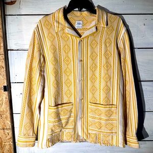 Zara Long Sleeve Button-up Shirt